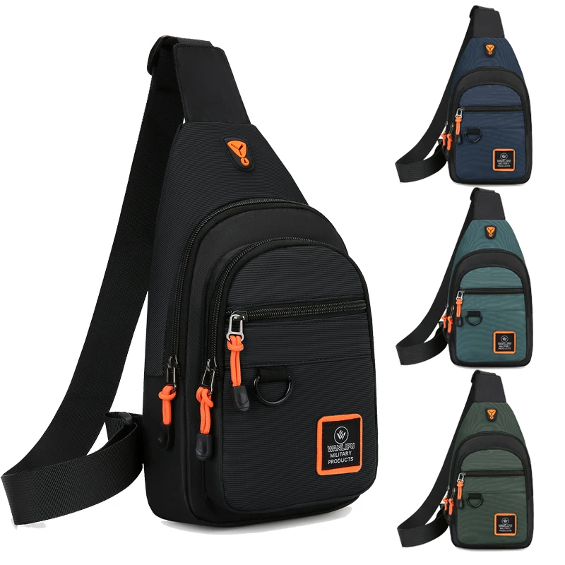 Hiking Backpack Waterproof - NOUVEAU Sac de Poitrine pour Homme,
