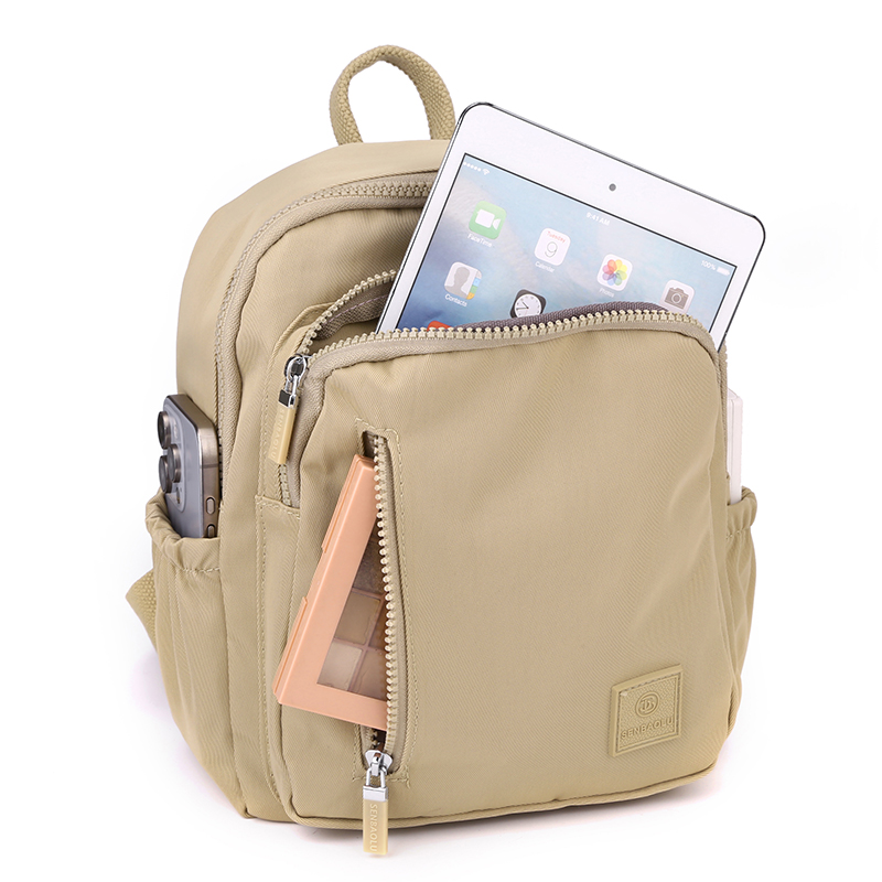 Canvas Backpack Casual - Sac à dos étanche pour femme,