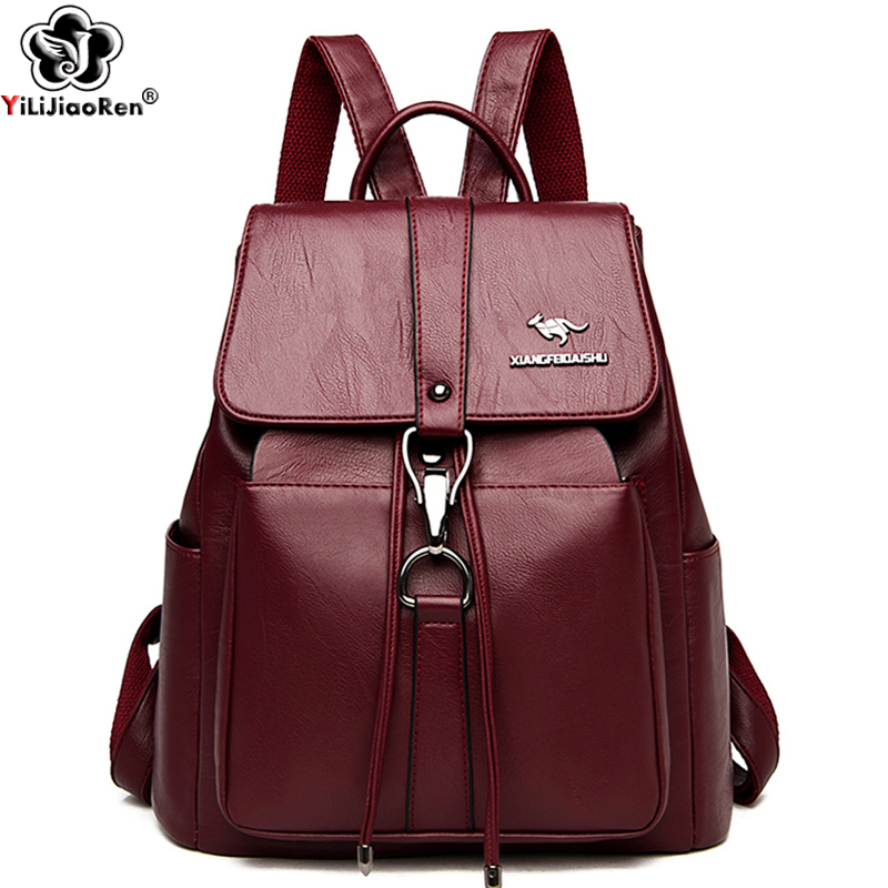Travel Backpack Anti Theft - Sac à dos antivol en cuir