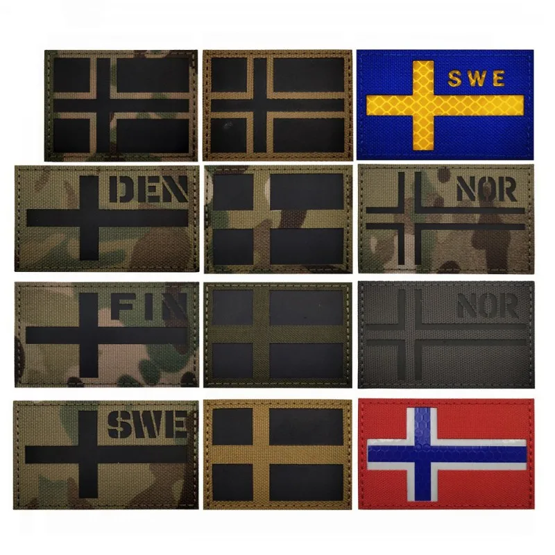 Urban Backpack Tactical - Feel DulPatches-Insigne militaire à réflexion IR