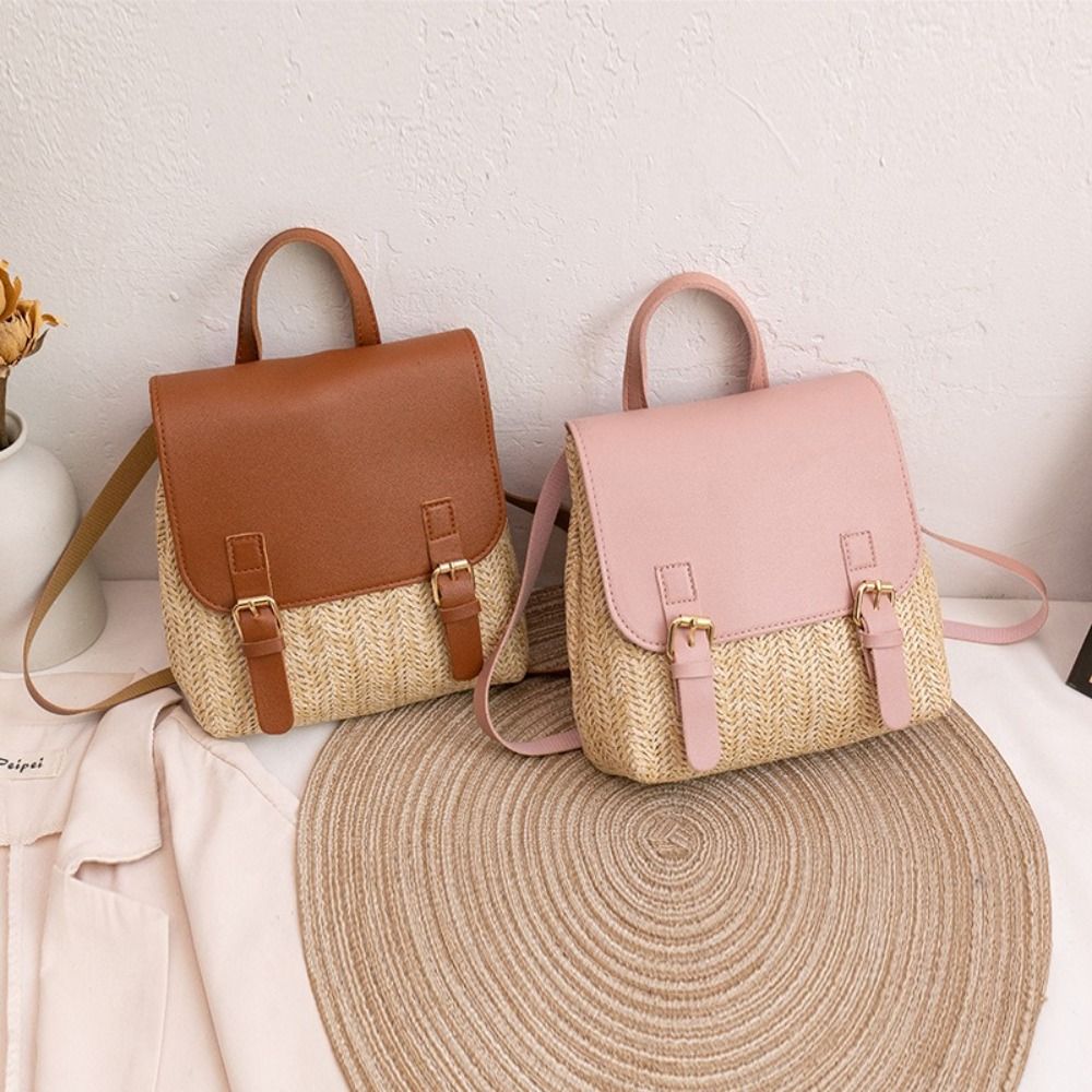 Leather Backpack Vintage - Sac à dos en cuir PU