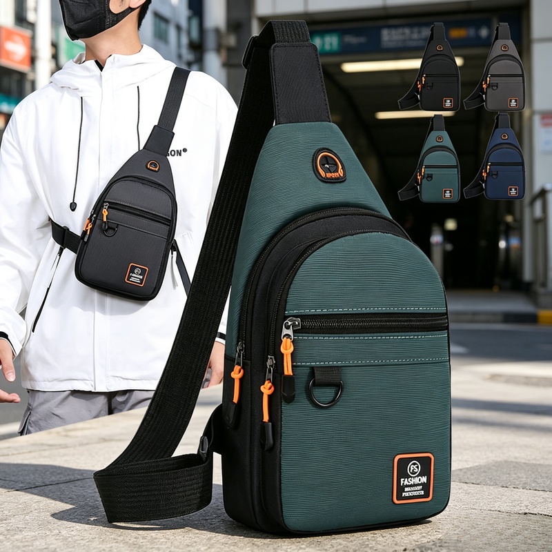 Hiking Backpack Waterproof - Sac de poitrine sportif imperméable pour
