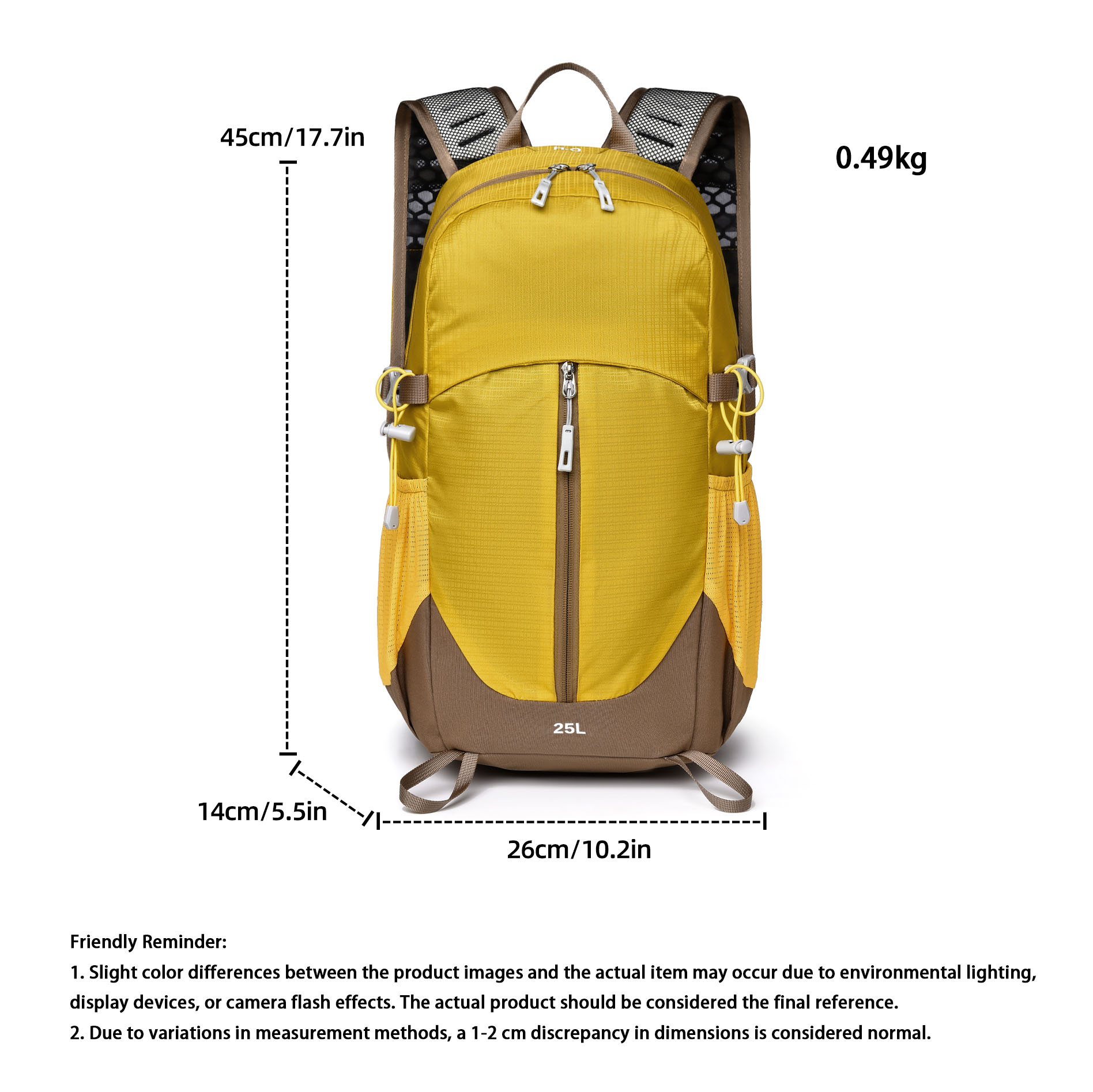 Sac à dos de randonnée de gran - Hiking Backpack Waterproof avis et prix