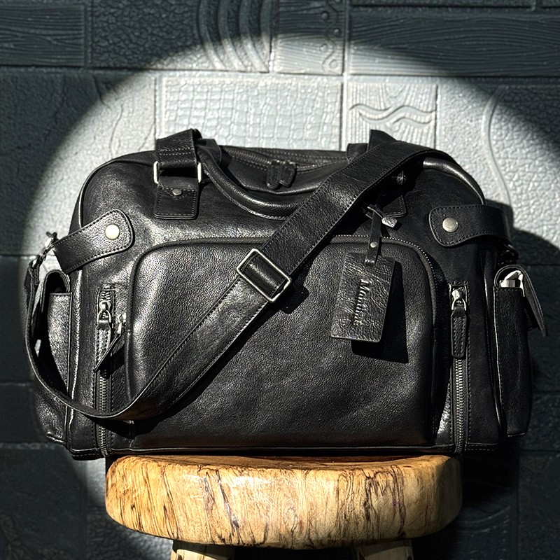 Sac pour hommes Vintage en cui - Leather Backpack Vintage avis et prix