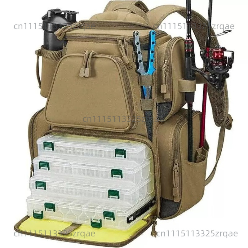 Sac à dos de pêche avec grand  - Rain Cover Backpack avis et prix