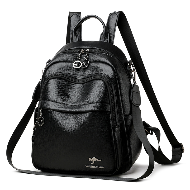 Sac à dos imperméable en cuir  - Travel Backpack Anti Theft avis et prix