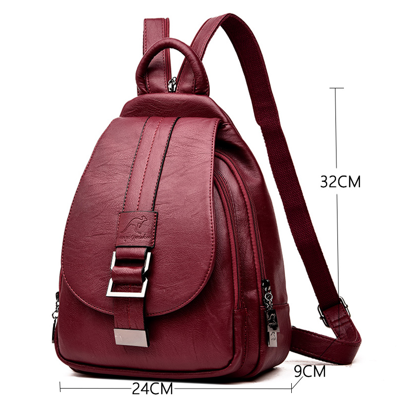 Sac à Dos de Styliste en Cuir  - School Backpack Teen avis et prix