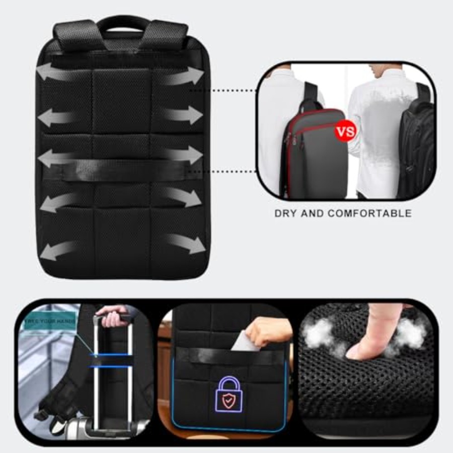 Sac à dos pour ordinateur port - Laptop Backpack 15.6 avis et prix