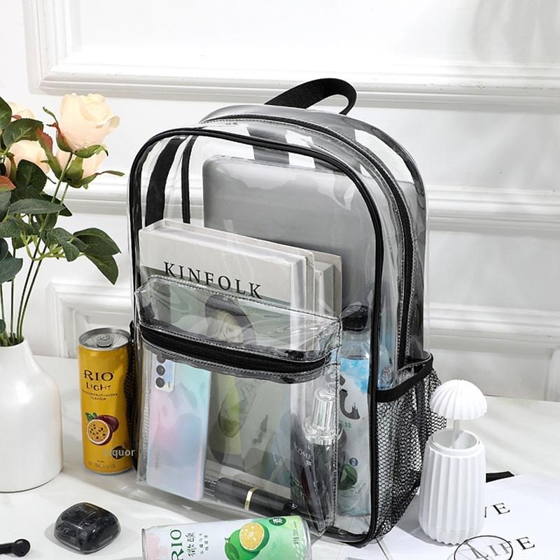 Sac à dos de voyage transparen - Canvas Backpack Casual avis et prix