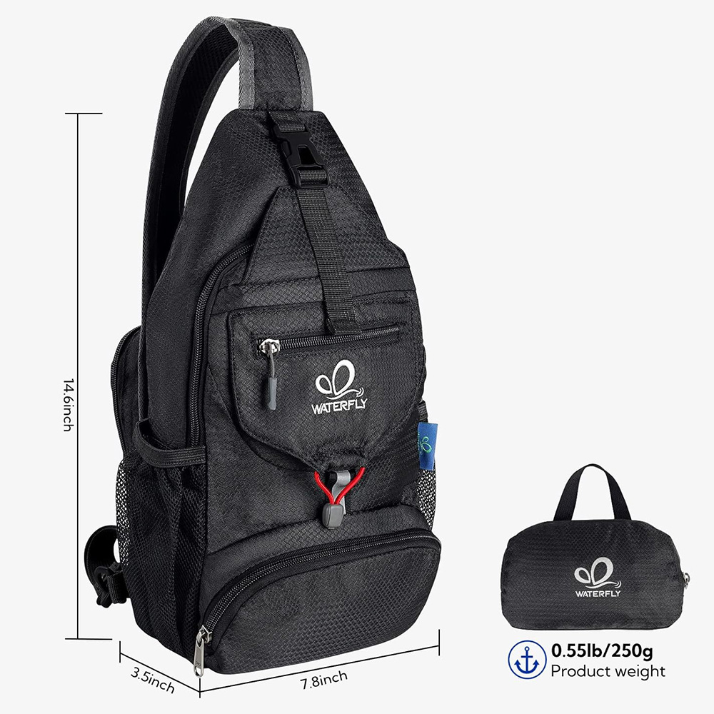 ERÜERFLY-Sac de poitrine initi - Sling Backpack Shoulder avis et prix