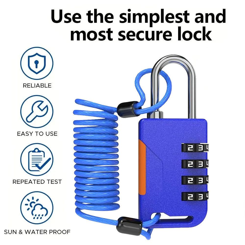 Cadenas à combinaison à 4 chif - Travel Backpack Anti Theft avis et prix